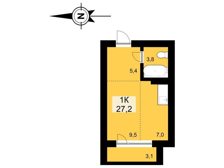 1К-27,2квм_запад_ЖК Изумрудный